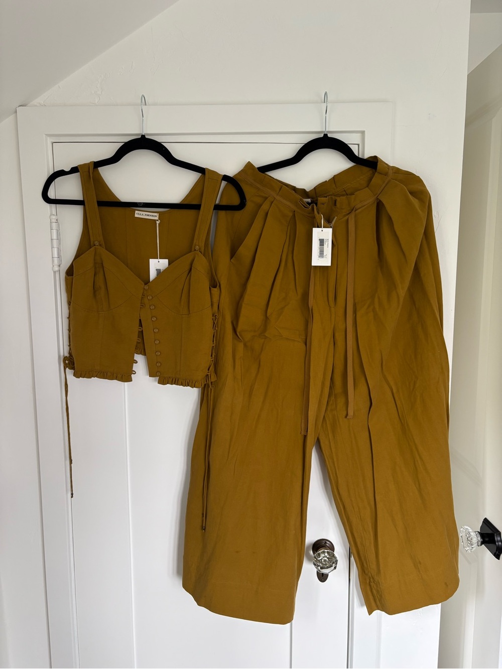 NWT Ulla Johnson Resort 2018 matching set